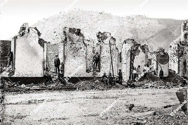 Lima devastada en 1881 después de la ocupación chilena