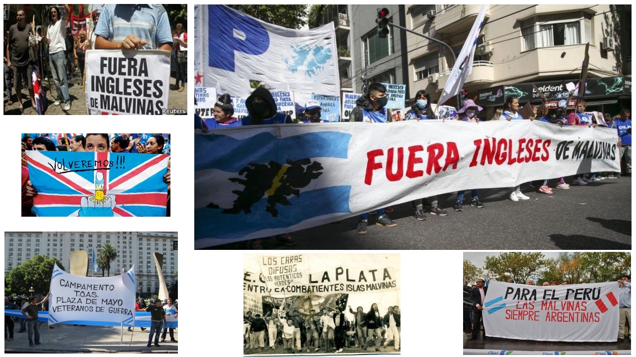Protestas por las Malvinas