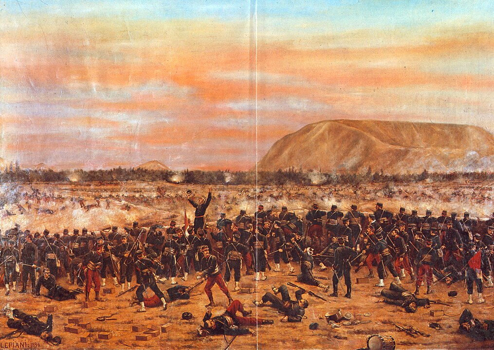Tercer reducto de la Batalla de Miraflores: Posición defensiva peruana donde se desarrolló una de las acciones más importantes del combate, defendida por batallones de reserva compuestos por ciudadanos de Lima