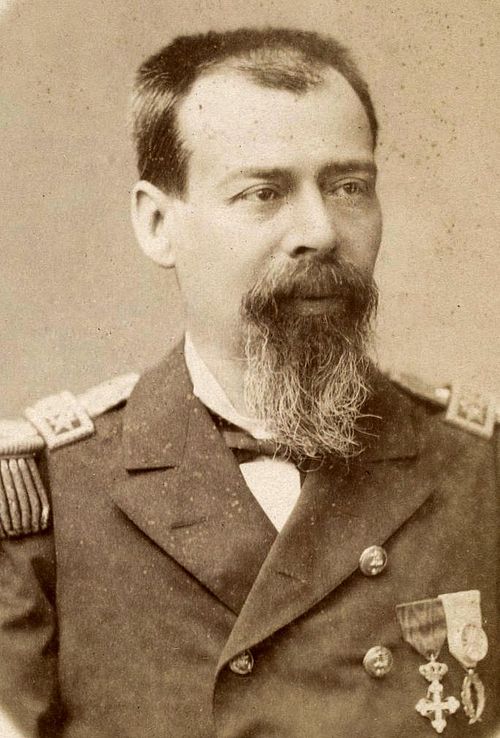 Francisco Vidal Gormaz, capitán de fragata chileno y director de la Oficina Hidrográfica de Chile