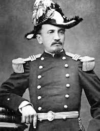 Hilarión Daza, presidente de Bolivia durante la Guerra del Pacífico que fue derrocado por el ejército boliviano en diciembre de 1879