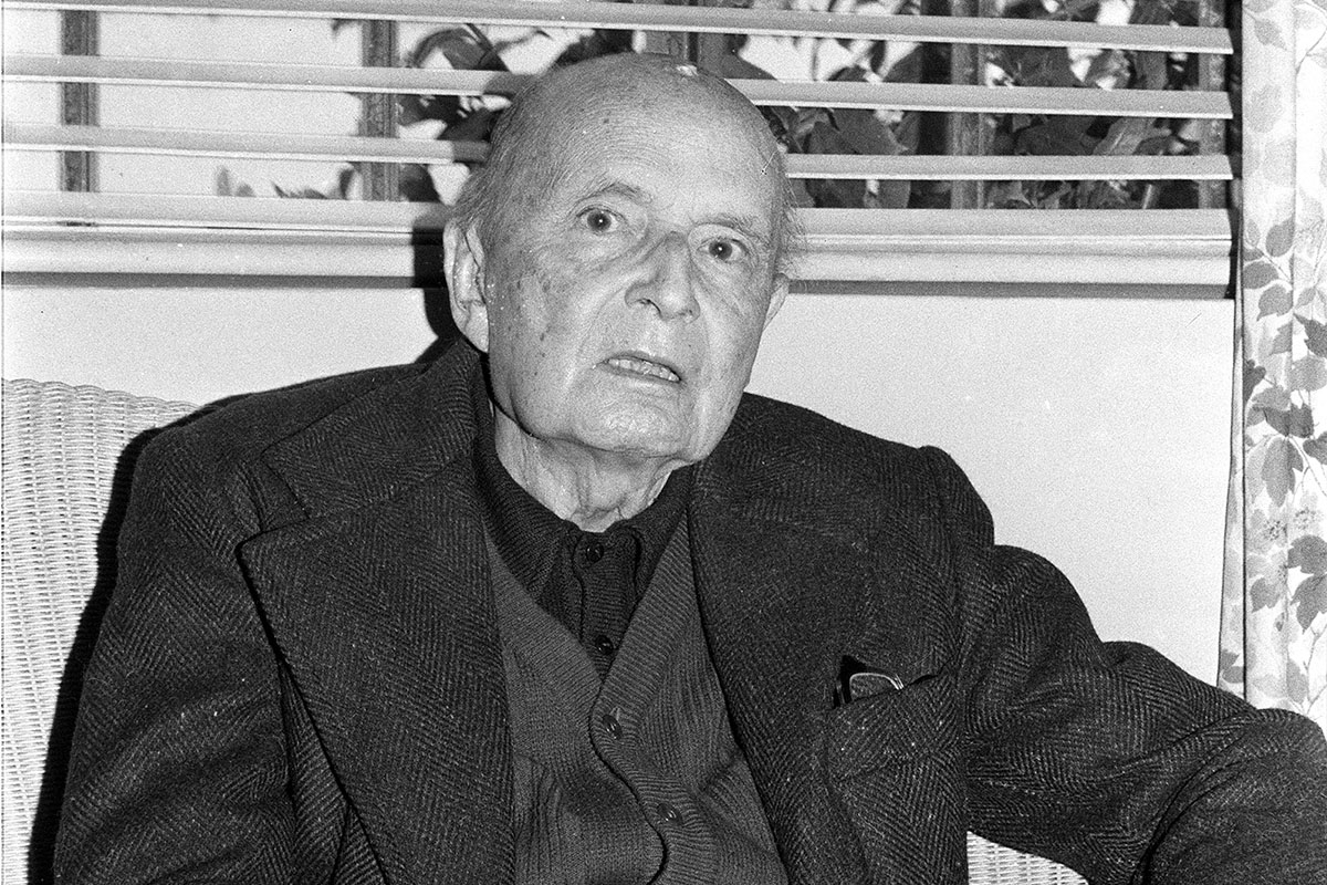 Jorge Basadre en sus años maduros, historiador peruano que dedicó su vida al estudio de la historia republicana del Perú y al análisis de las causas de la Guerra del Pacífico