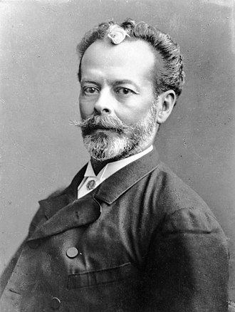Retrato de Nicolás de Piérola Villena, presidente del Perú durante la Guerra del Pacífico (1879-1881)