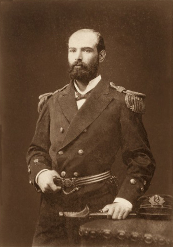 Capitán de Fragata Arturo Prat Chacón, héroe chileno del combate de Iquique